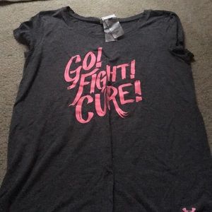 Under armor Breast cancer T-shirt